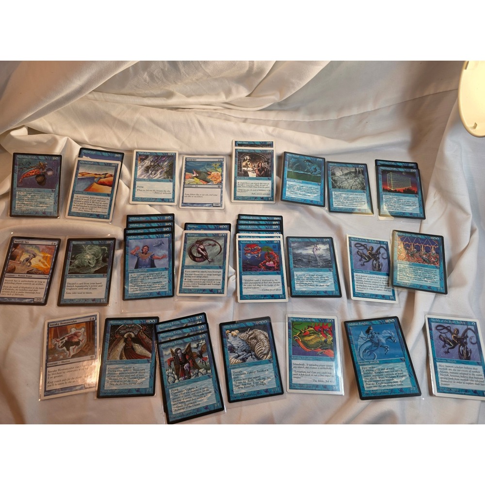 Magic The Gathering Blue Creature Card Lot Polar Kraken Segovian Leviathan MTG